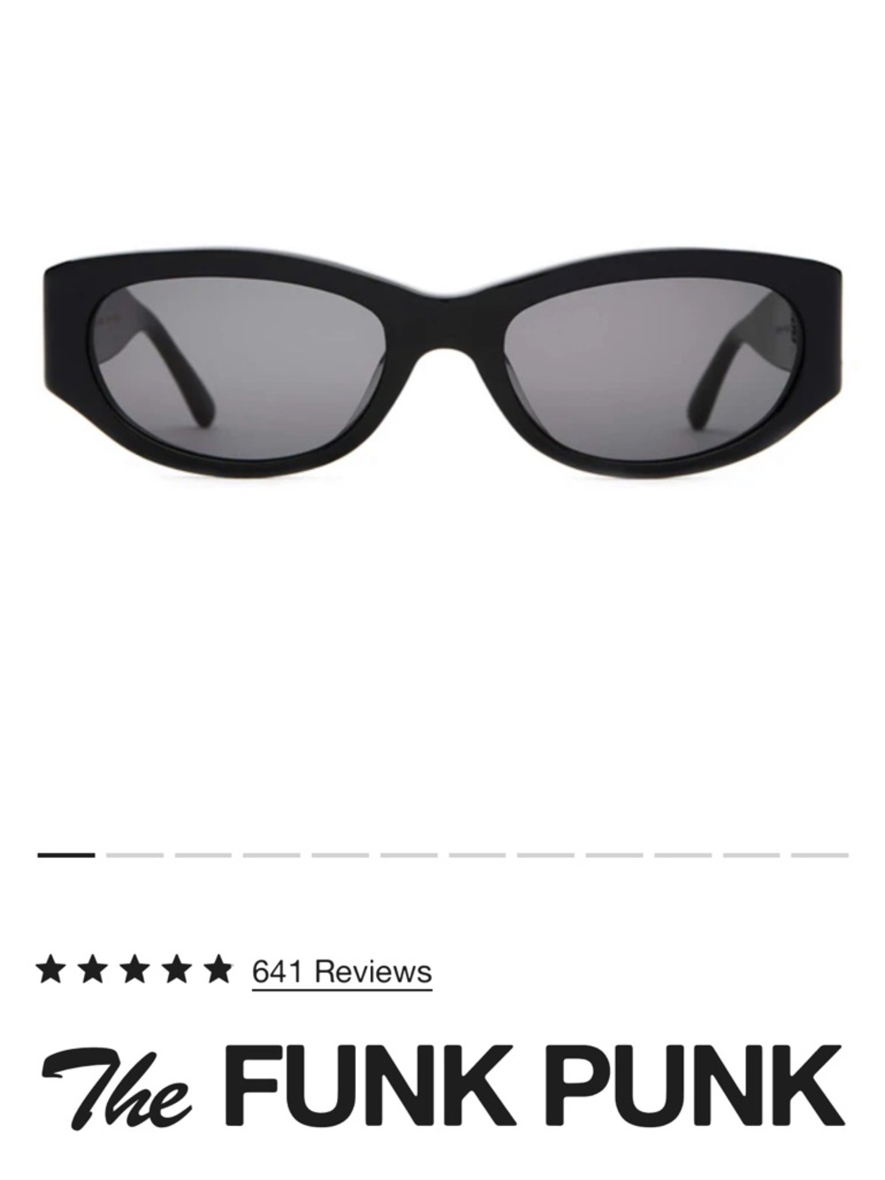 The Funk Punk Sunglasses from Crap Eyewear